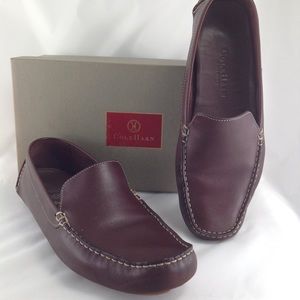 Cole Haan Brown Leather Driving Moccasins
